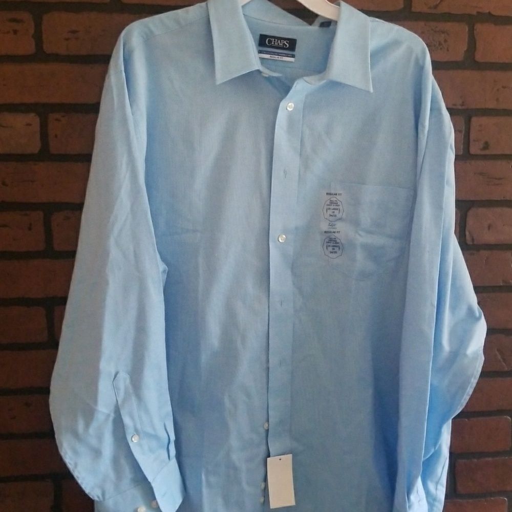 Chaps boys xl size 18 34/35 Long sleeve shirt new